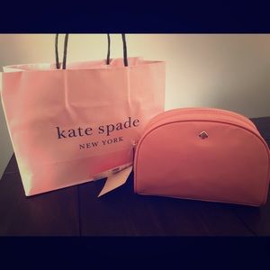 NWT...KATE SPADE “Jae” Medium Dome Cosmetic Bag